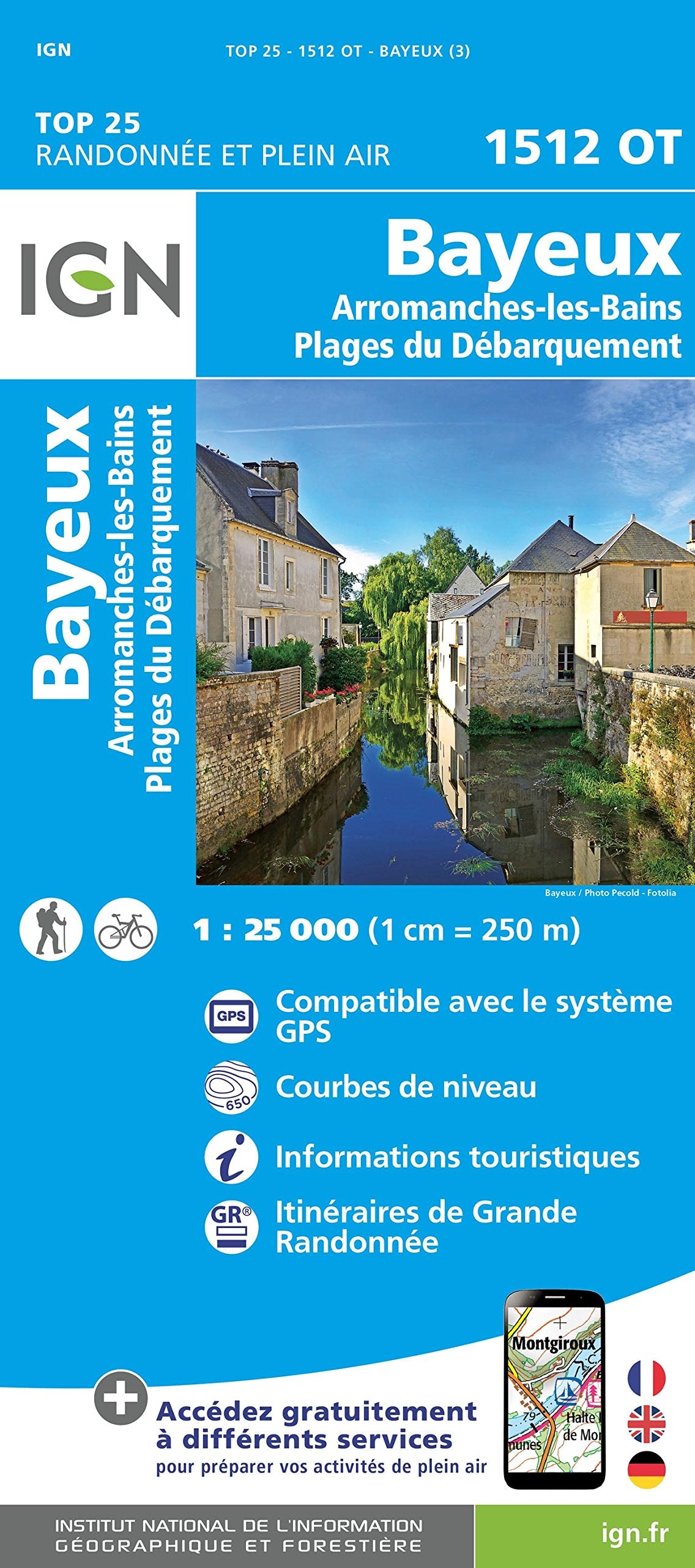 1512OT Bayeux -Arromanches-les-Bains - Plages du Débarquement (TOP 25) Leisure, Home & Garden