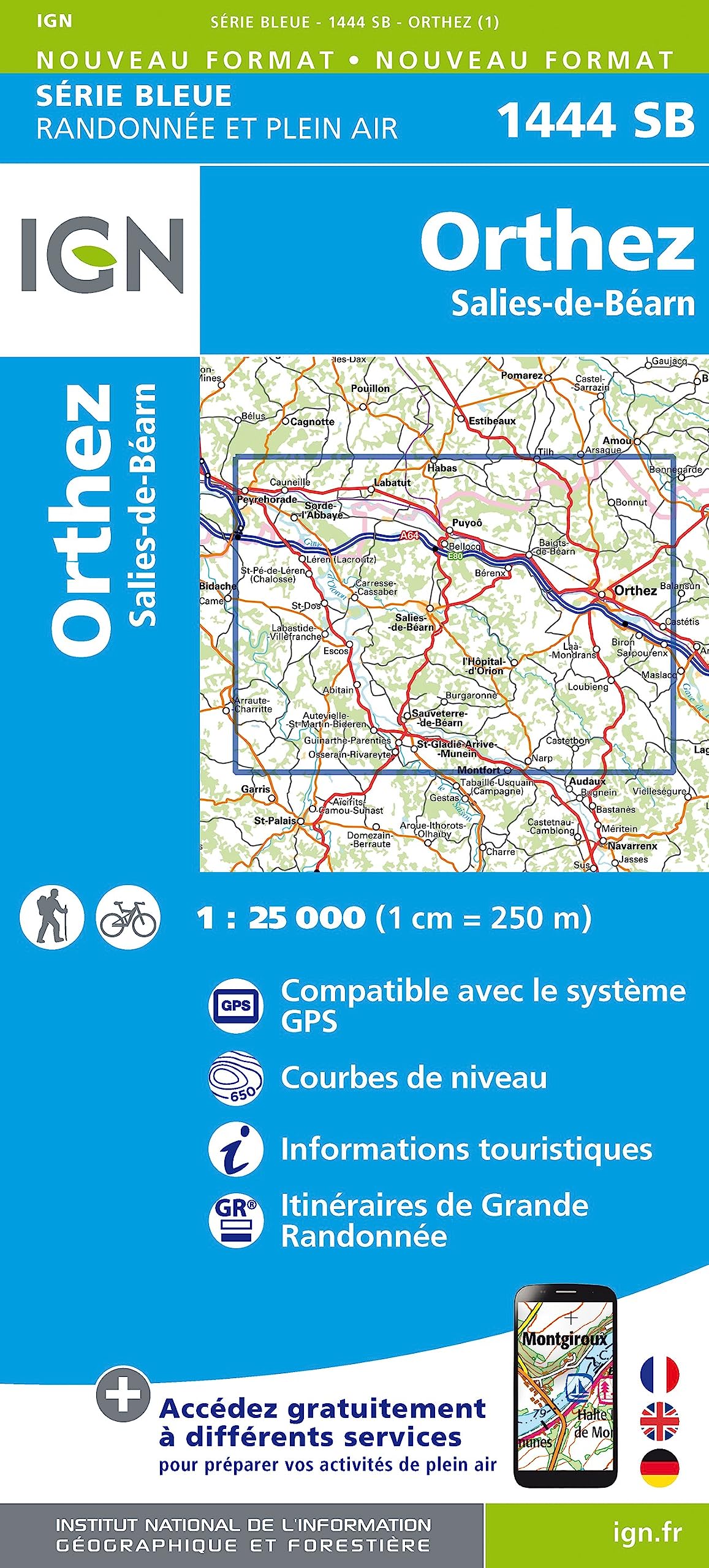 1444SB Orthez salies-de-bearn book