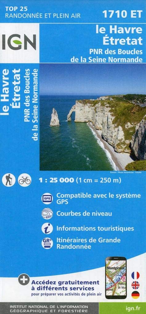 1710ET Havre Étretat PNRdes Bouclès de la Seine Normande (TOP 25) Leisure, Home & Garden