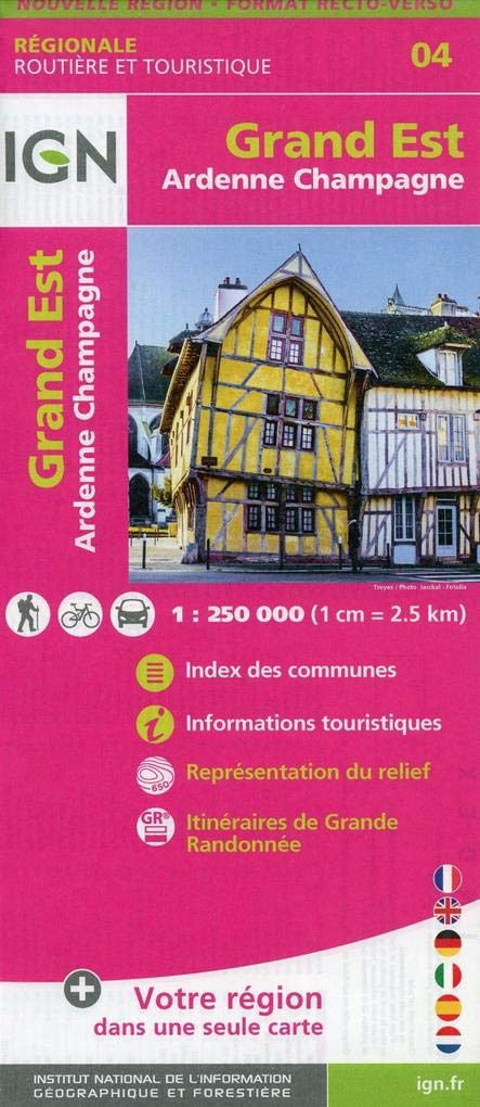 NR04 GRAND EST ARDENNES CHAMPAGNE book
