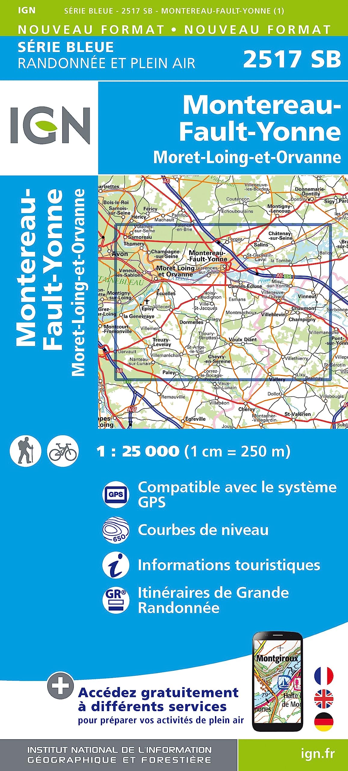 2517SB Montereau fault yonne moret sur loing et orvanne book