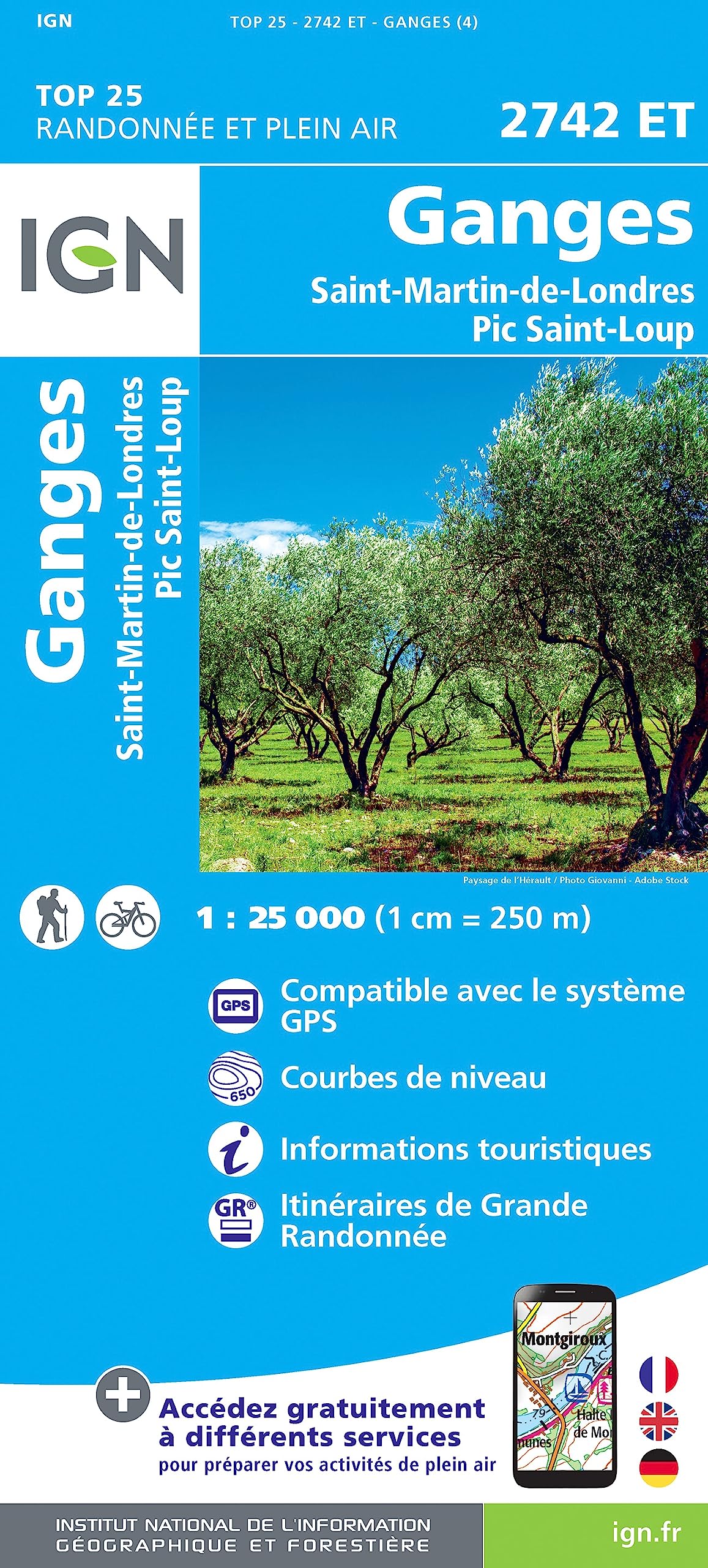 2742ET Ganges.Saint-Martin-de-Londres Pic Saint-Loup (TOP 25) Leisure, Home & Garden