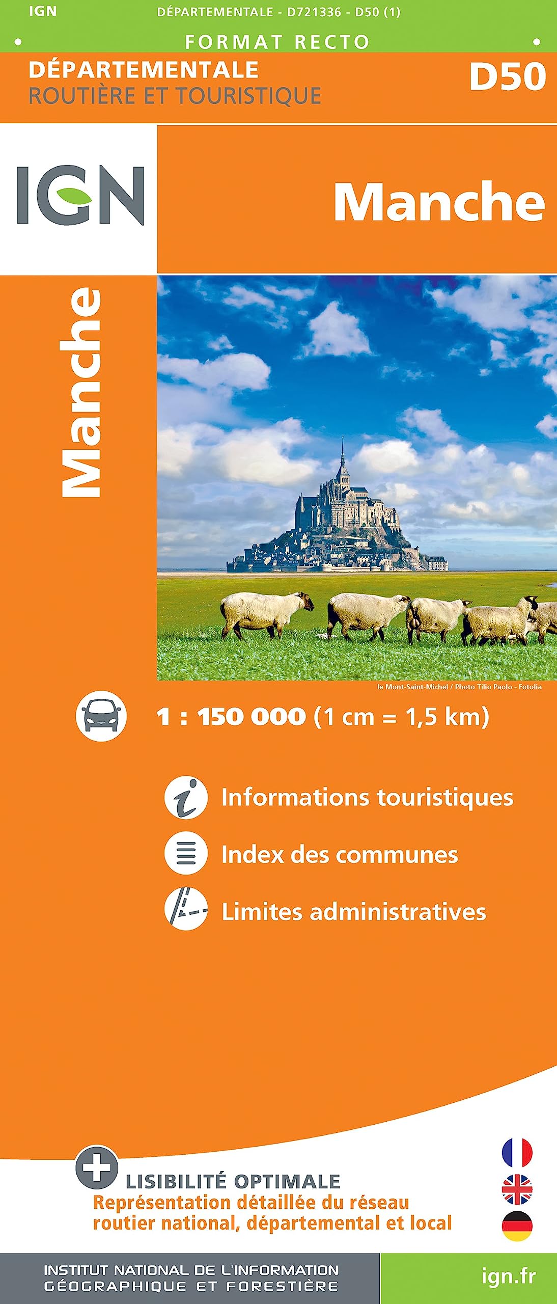 Manche (721336) (Routier France départementale, Band 721336) Leisure, Home & Garden