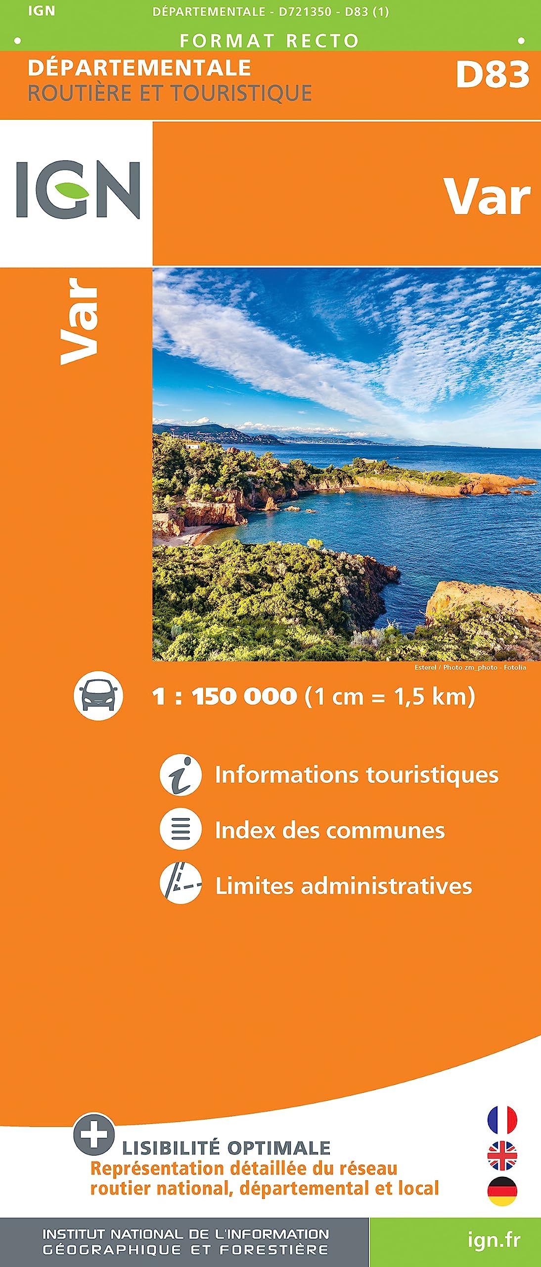 Var (721350) (Routier France départementale, Band 721350) Leisure, Home & Garden