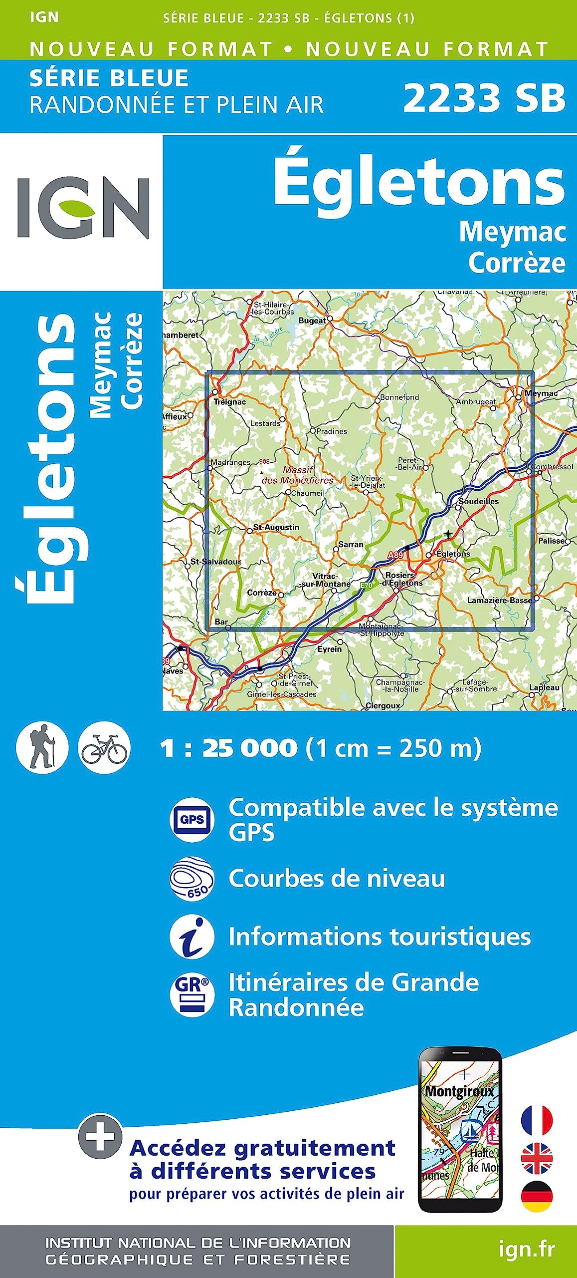 2233SB Egletons meymac correze book