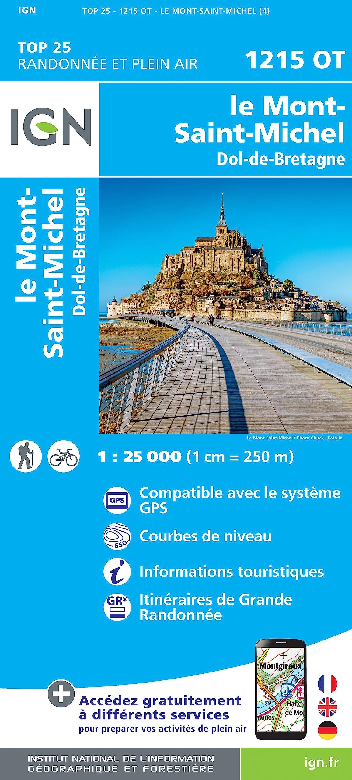 1215OT Le Mont-Saint-Michel Dol-de-Bretagne (TOP 25) Leisure, Home & Garden