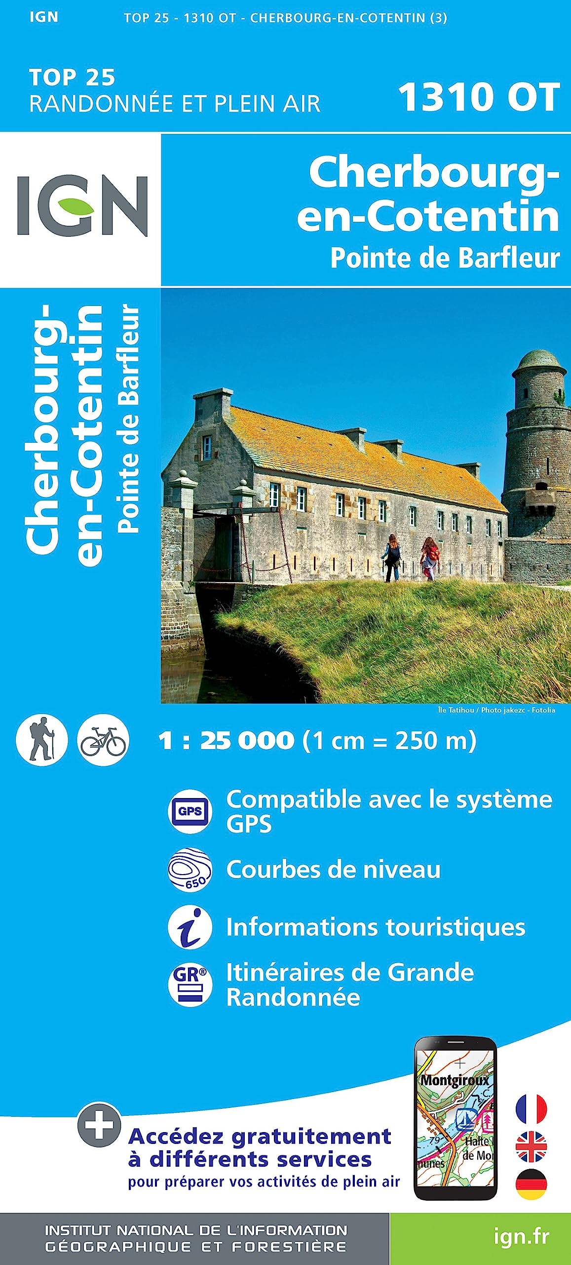 1310OT Cherbourg-En-Cotentin.Pointe De Barfleur (TOP 25) Leisure, Home & Garden