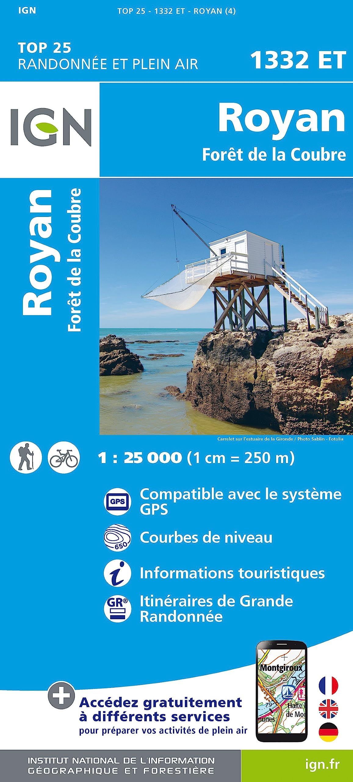 1332ET Royan - foret de la coubre recto book