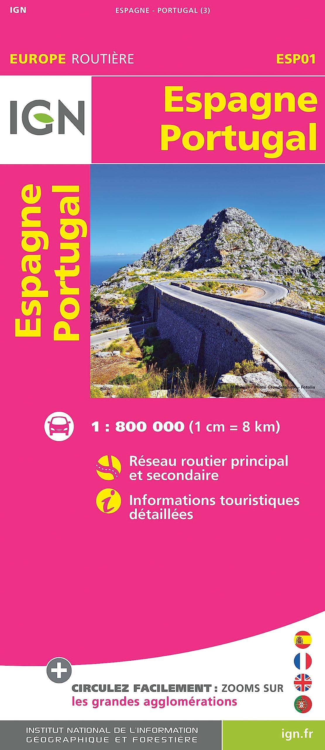 Spain / Portugal (Routier Europe) Leisure, Home & Garden