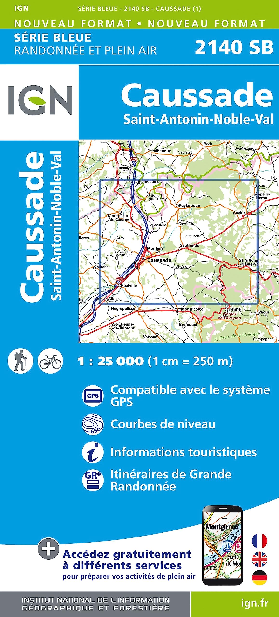 2140SB Caussade st-antonin-noble-val book