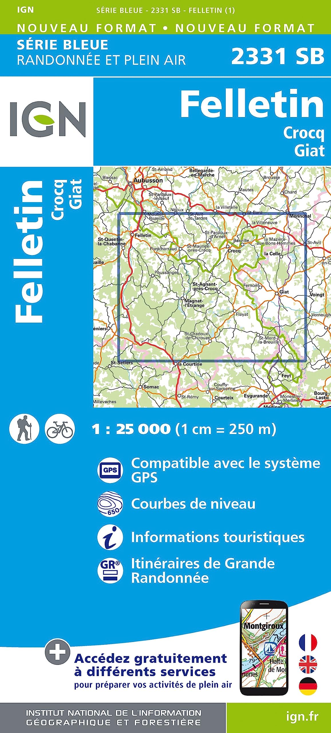 2331SB Felletin crocq giat book