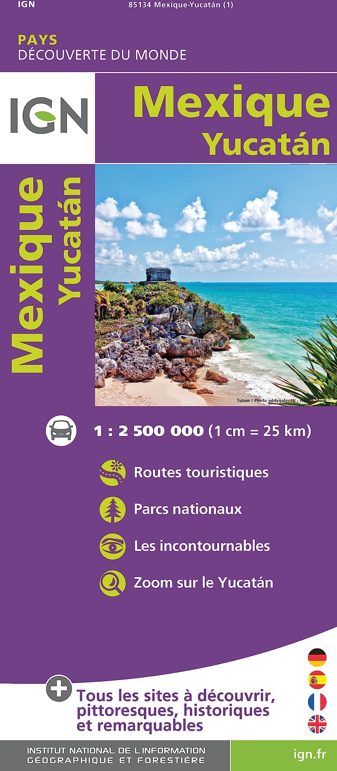 Mexico / Yucatan (85134) (Découverte des Pays du Monde, Band 85134) Geology & Geography