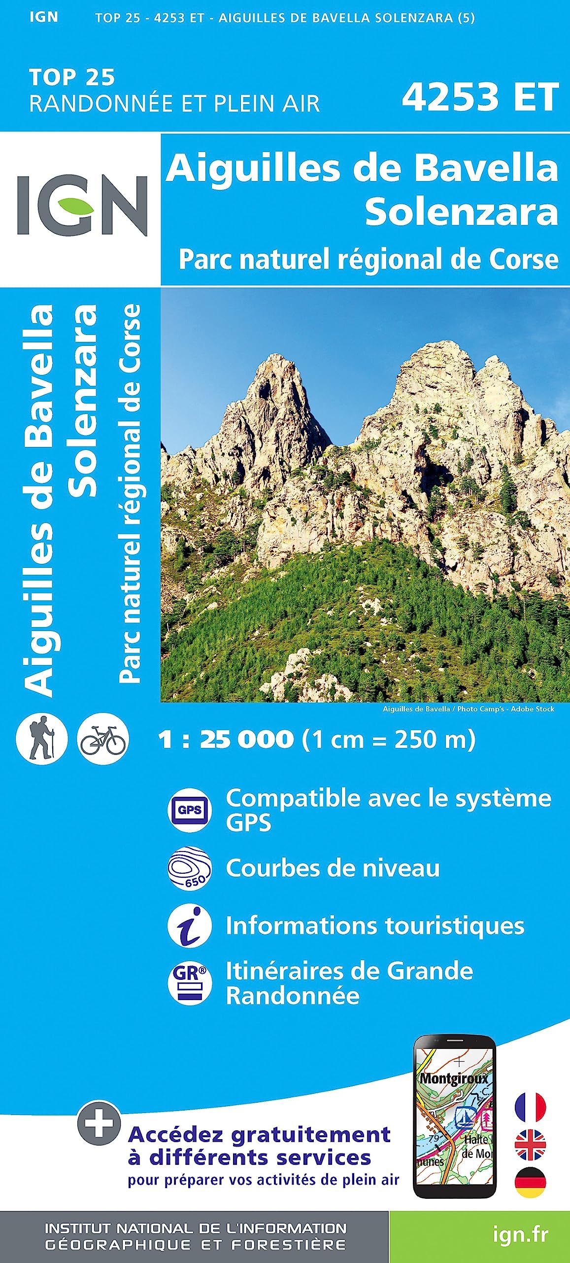 4253ET Aiguilles de Bavella Solenzara Parc National de Corse (TOP 25) Leisure, Home & Garden
