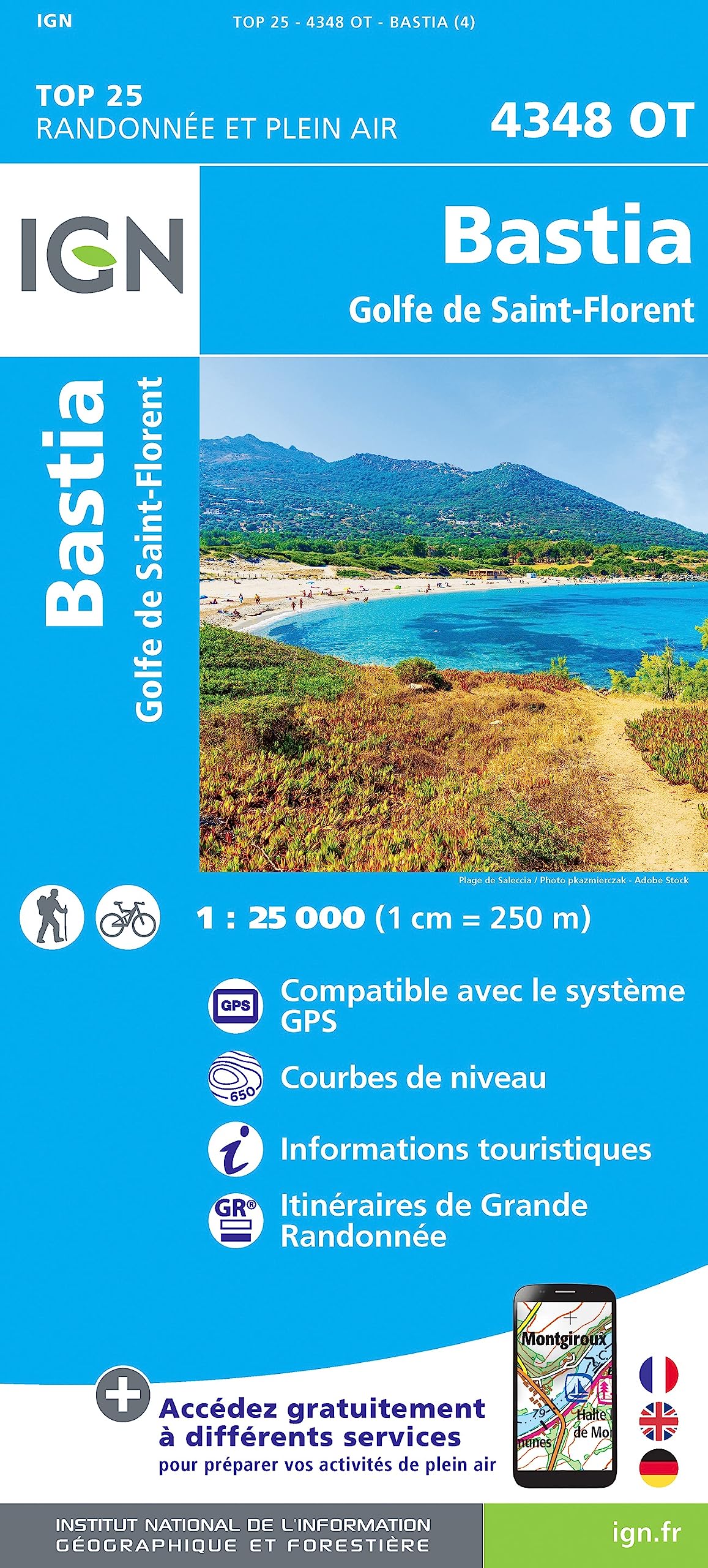 4348OT Bastia Golfe de Saint-Florent (TOP 25) Leisure, Home & Garden