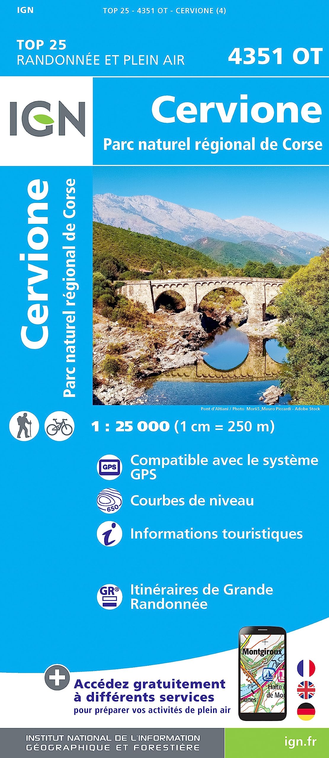 4351OT Cervione Parc National de Corse (TOP 25) Leisure, Home & Garden