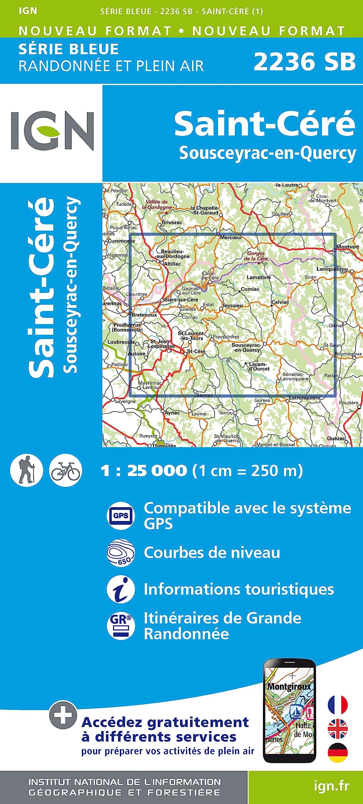 2236SB Saint Cere Sousceyra (Série Bleue, Band 2236) Leisure, Home & Garden