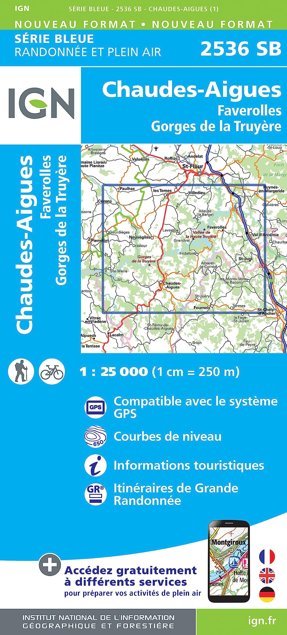 2536SB Chaudes-Aigues (Série Bleue, Band 2536) Leisure, Home & Garden
