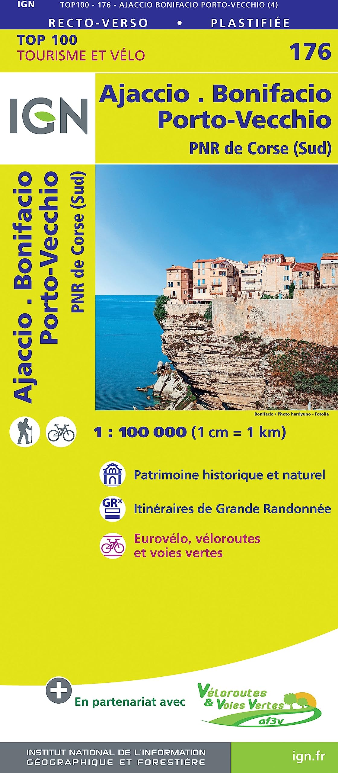 Ajaccio.Bonifacio.Porto-Vecchio 1:100000 Reference Books