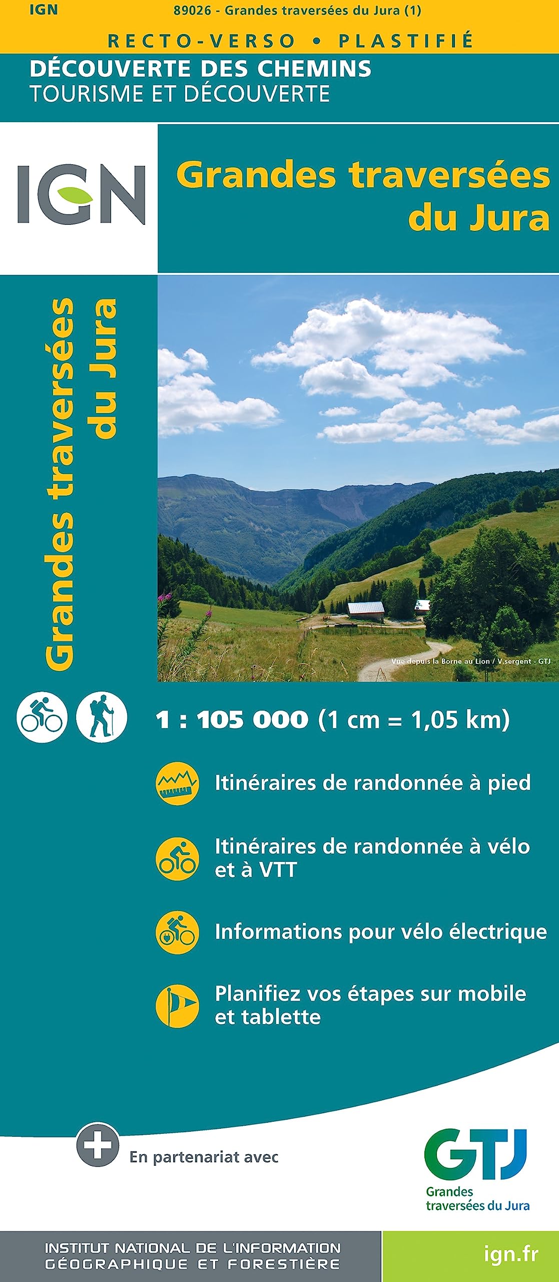 Grandes Traversées du Jura (TOP ITINERANCE, Band 89026) Leisure, Home & Garden