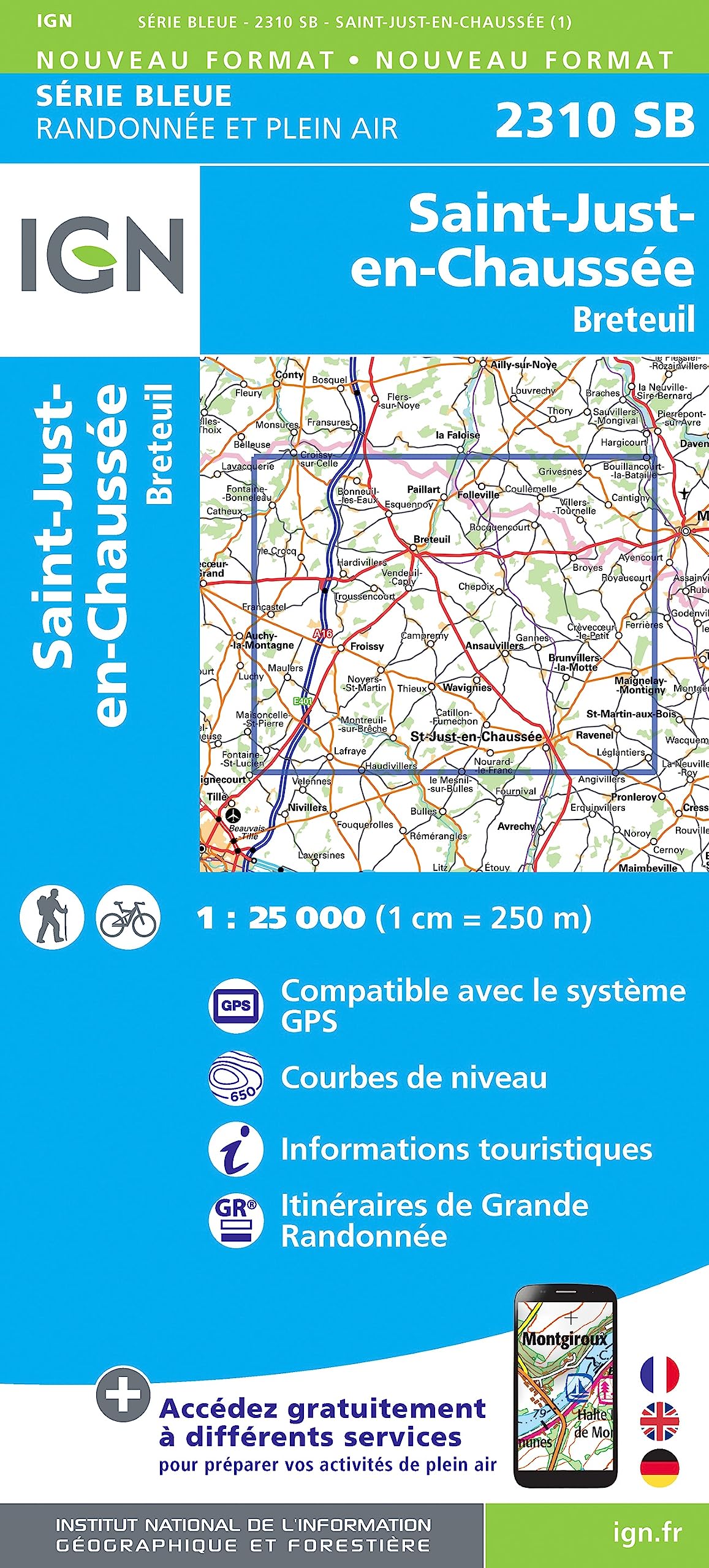 2310SB Saint-just-en-chaussee breteuil book