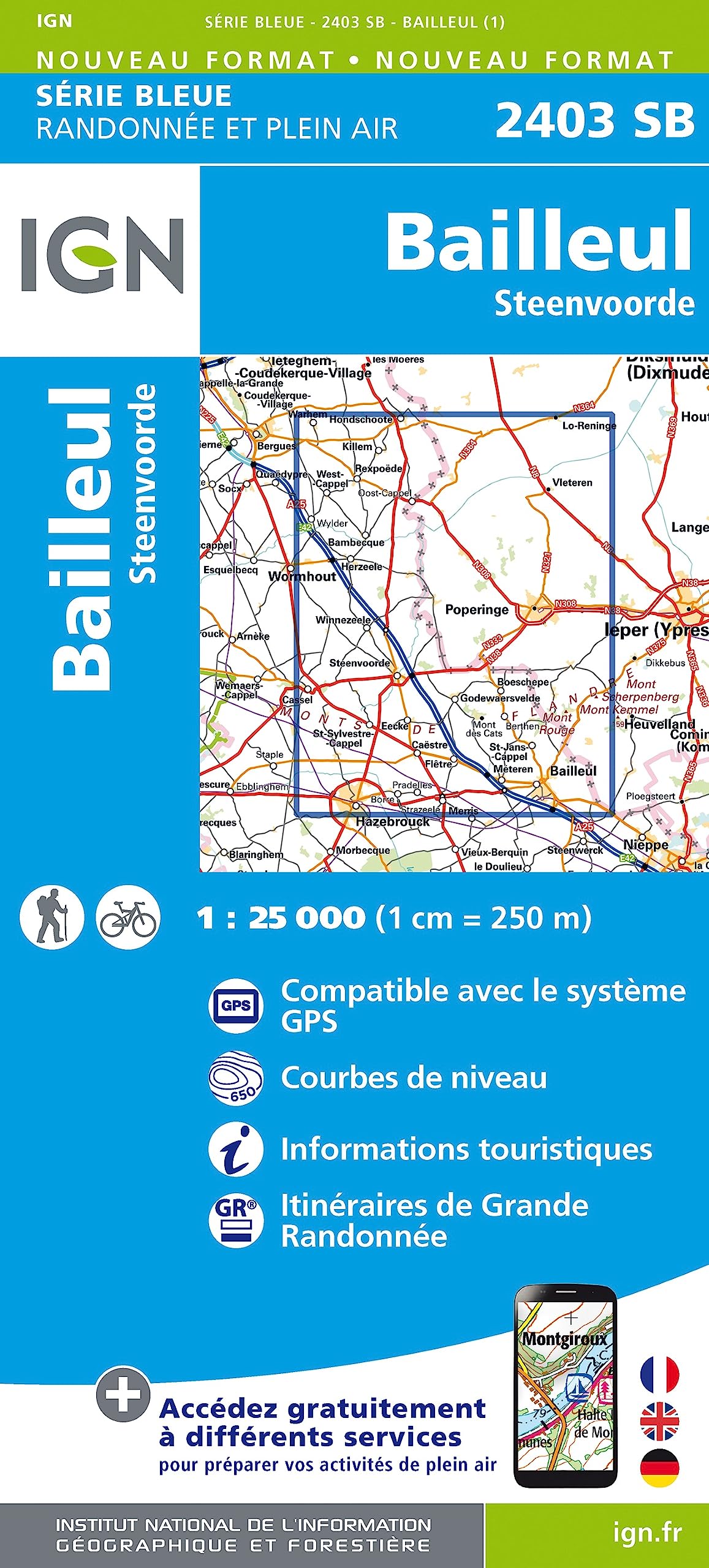 2403SB Bailleul.Steenvoorde (Série Bleue, Band 2403) Leisure, Home & Garden