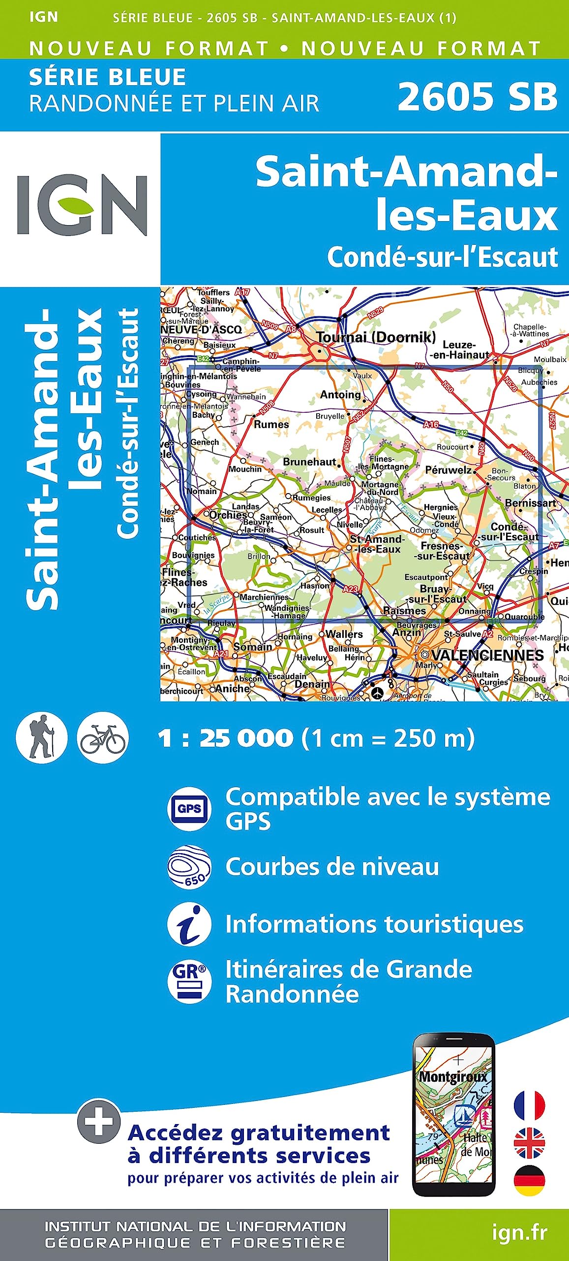 2605SB Saint-amand-les-eaux conde-sur-l'escaut book