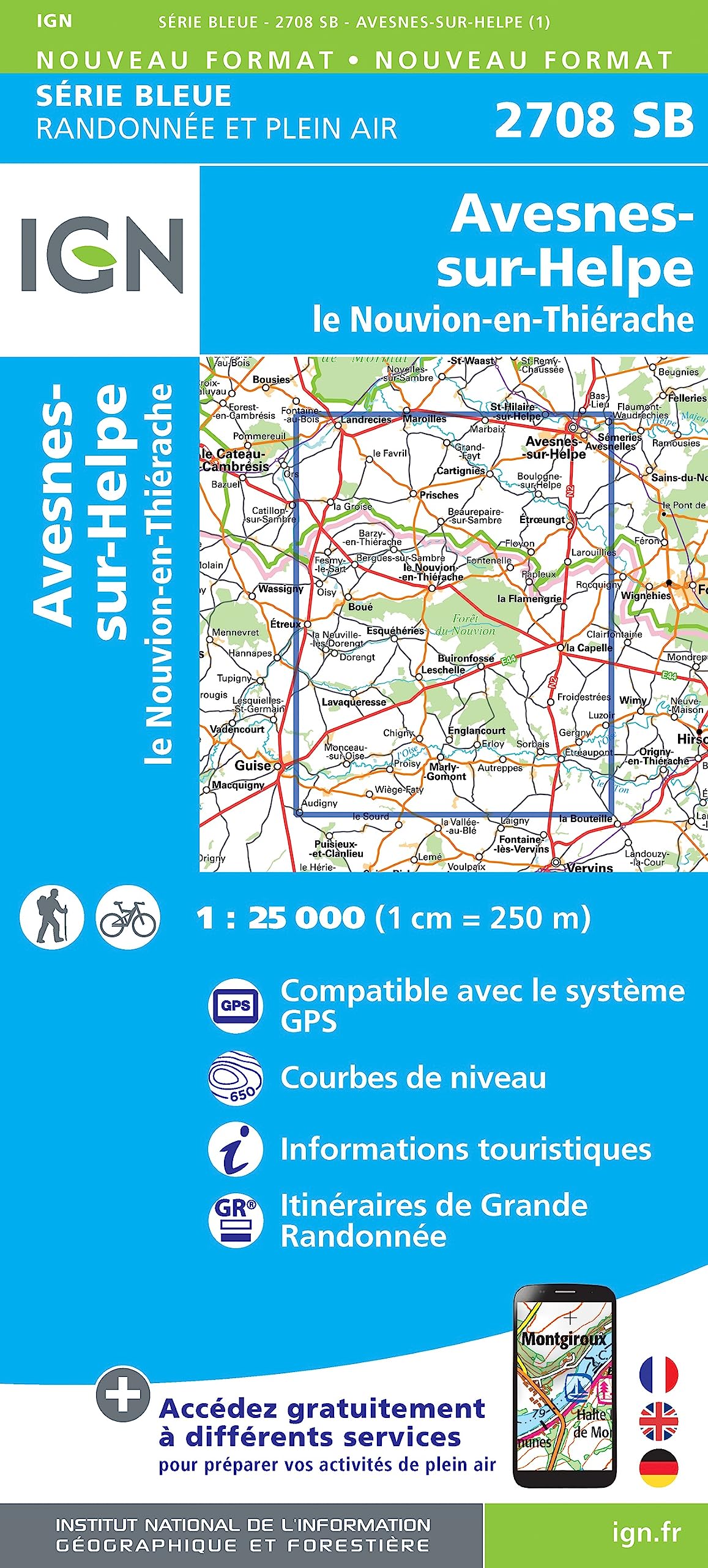ICN - 2708SB - Avesnes-sur-Helpe - CARTE book
