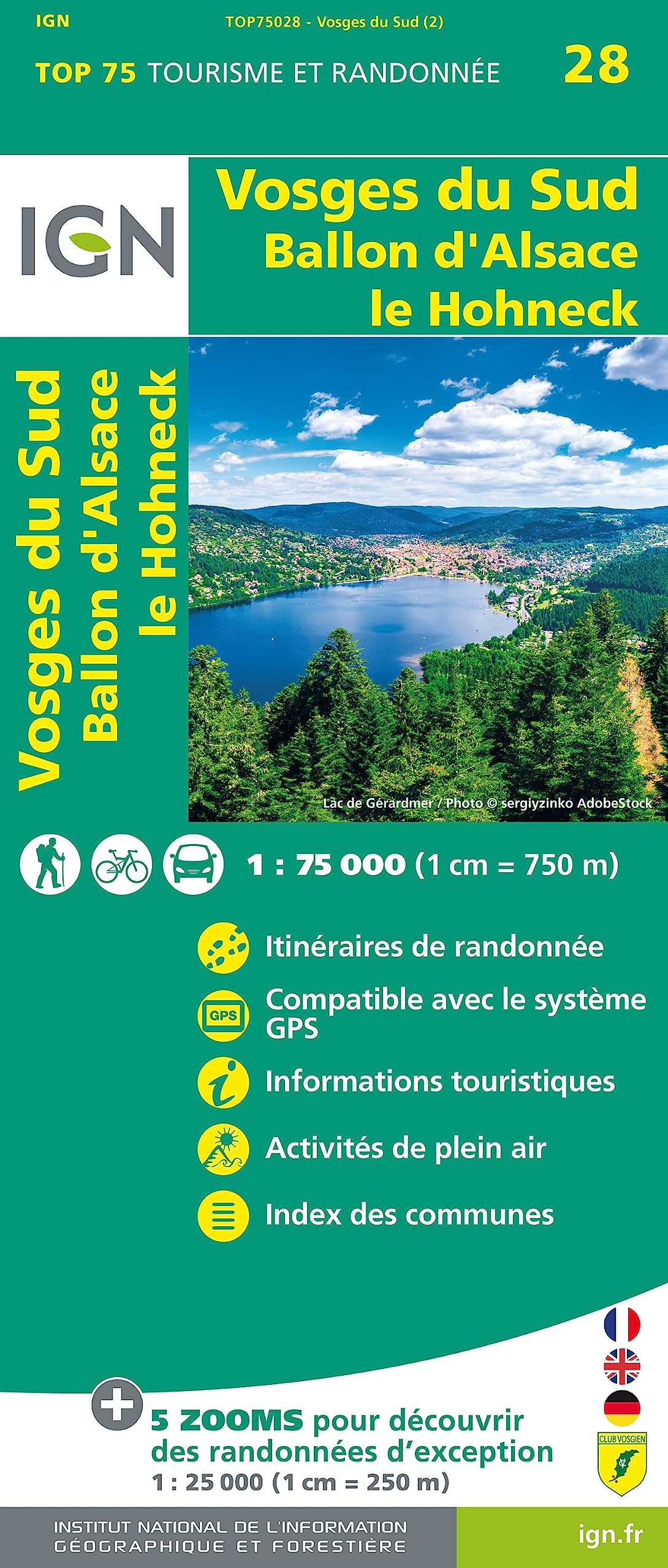 Vosges du Sud (TOP 75, Band 75028) Leisure, Home & Garden