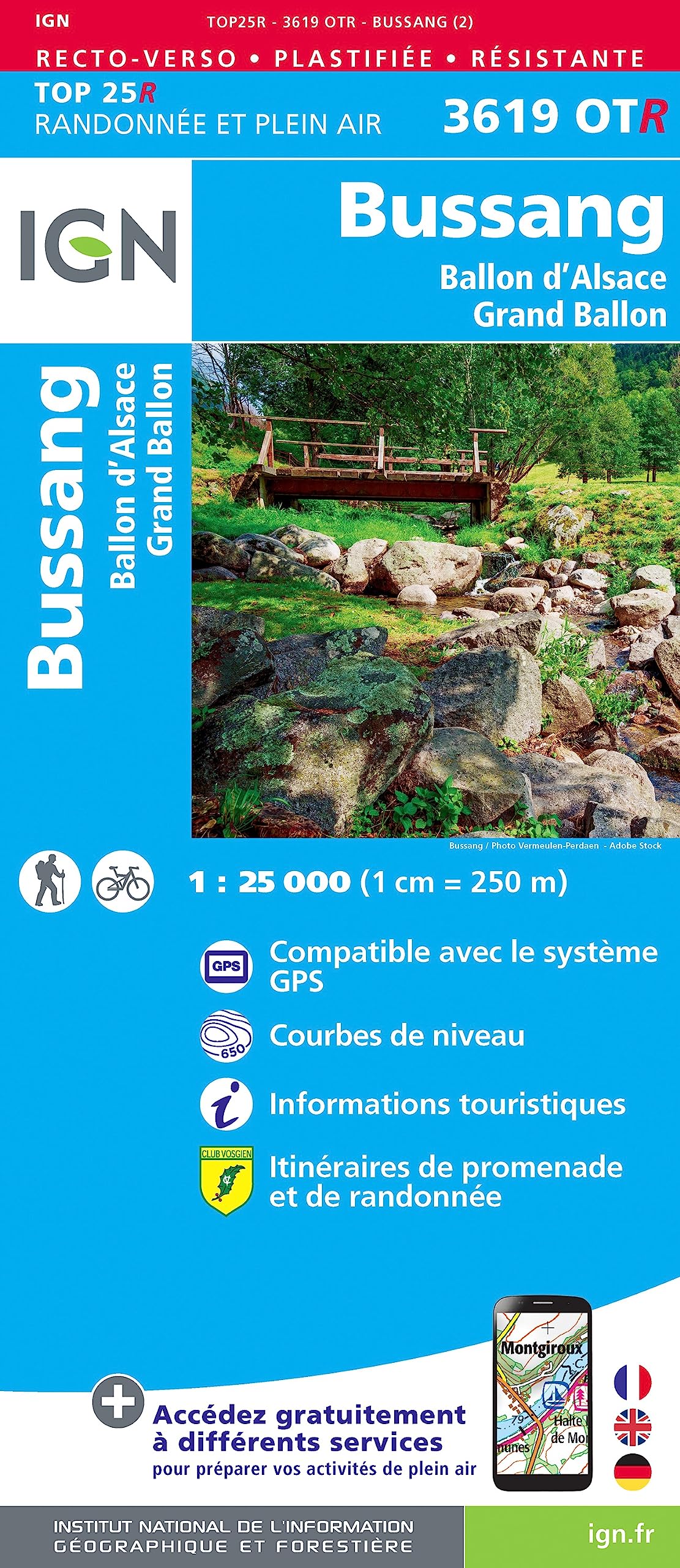 3619OTR Bussang la bresse ballon resistante book