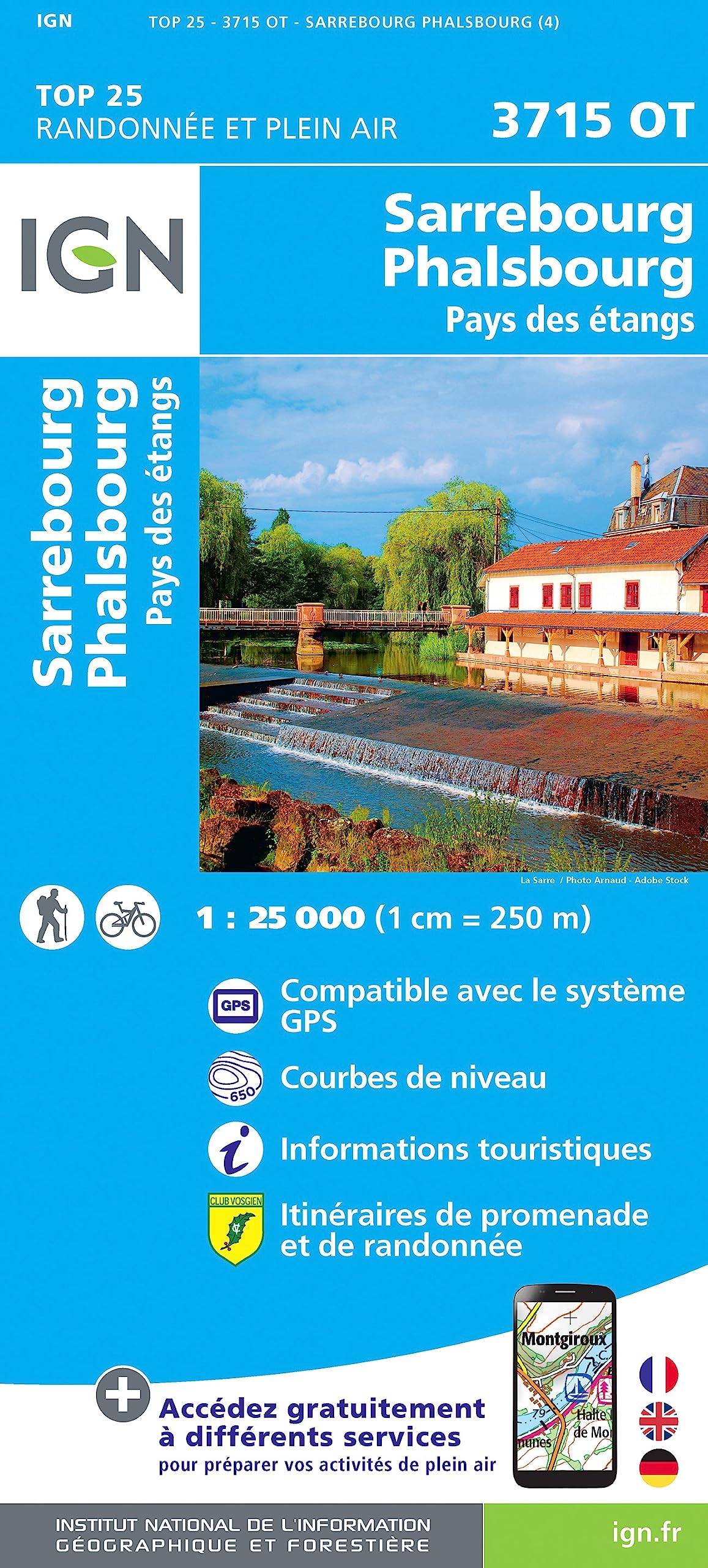 3715OT Sarrebourg phalsbourg pays des etangs book