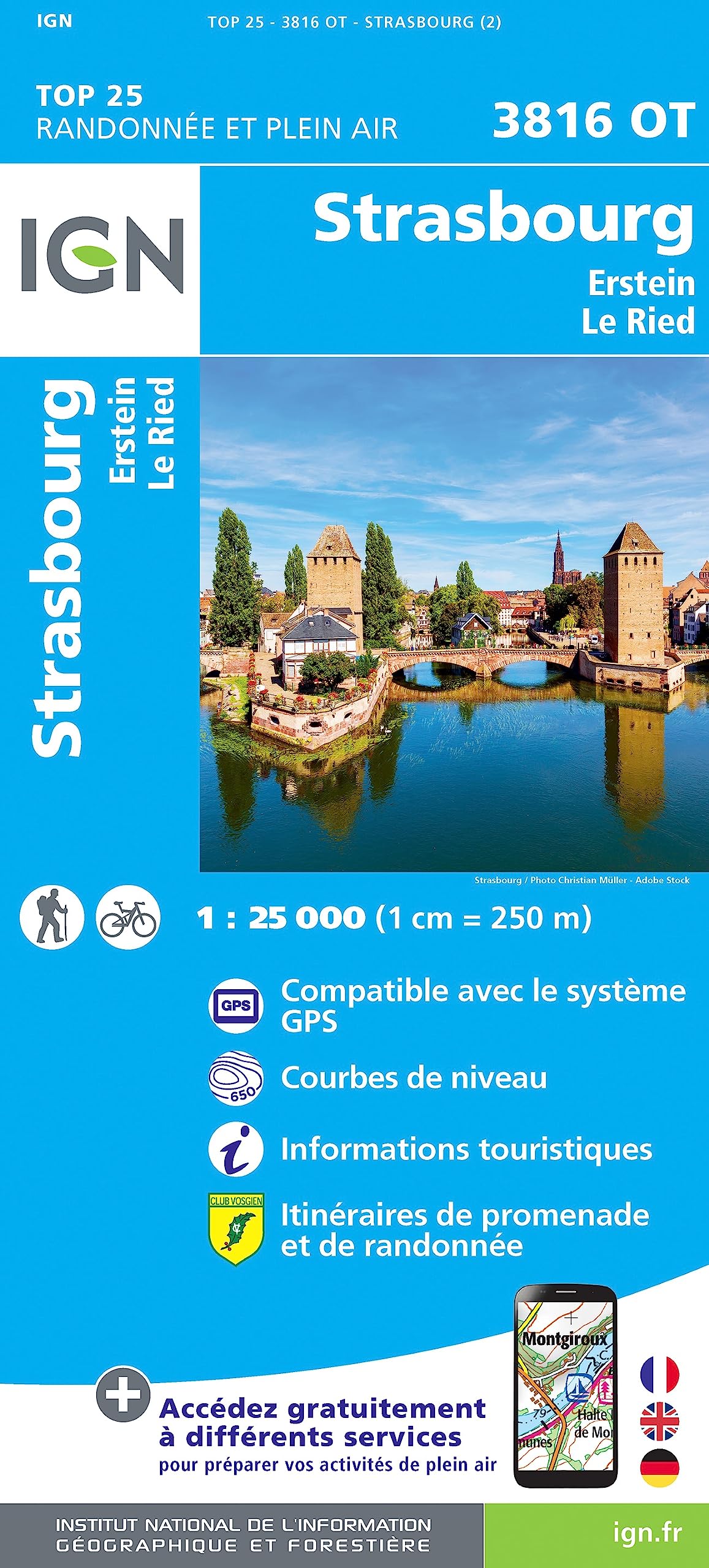 3816OT Strasbourg.Erstein.Le Ried (TOP 25) Leisure, Home & Garden