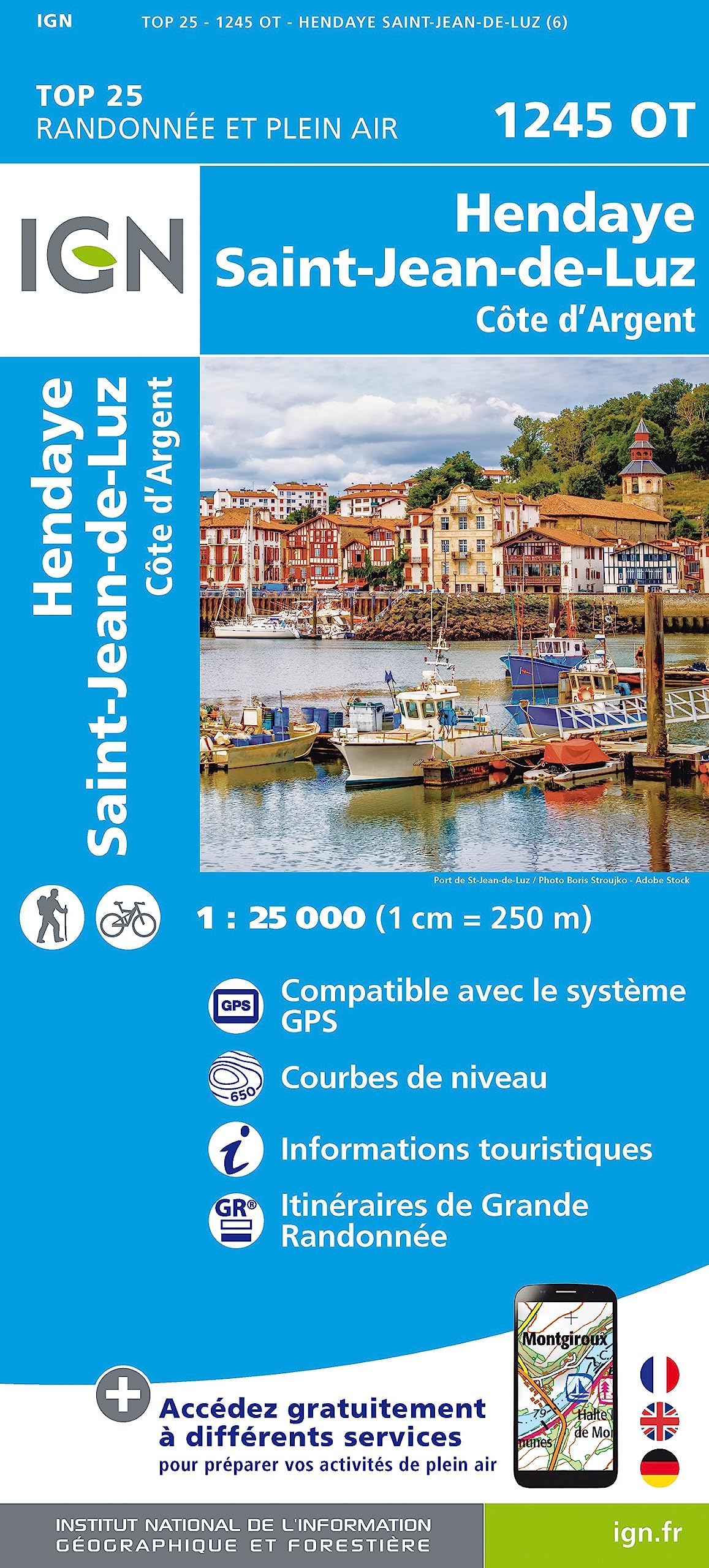 1245OT - Hendaye - St Jean de Luz book