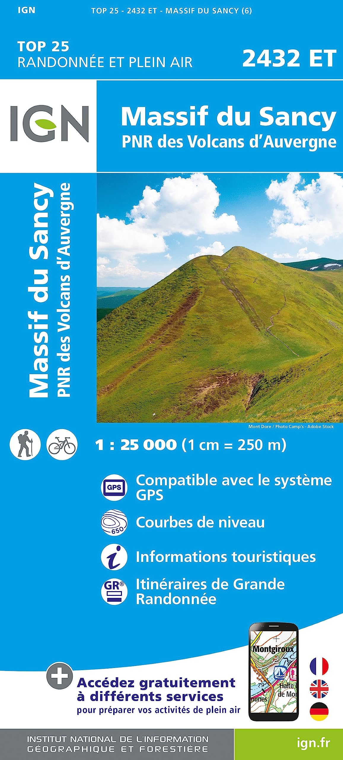 Massif du Sancy Parc naturel régional Volcans d'Auvergne book