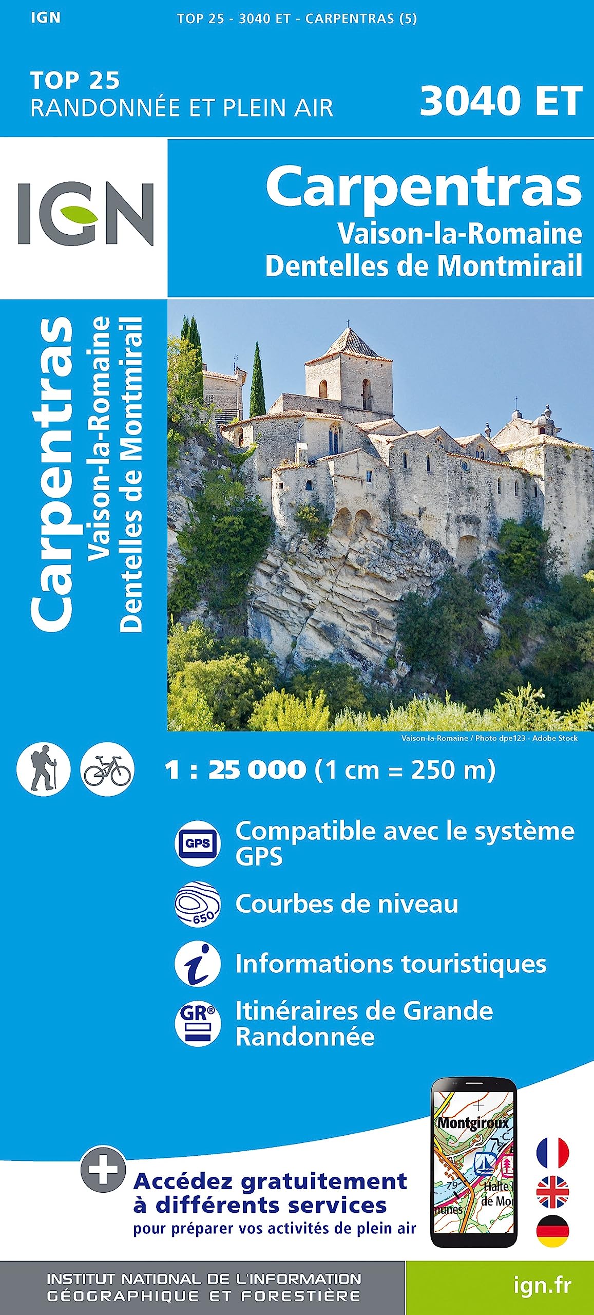 3040ET Carpentras vaison la romaine dentelles de montmirail book