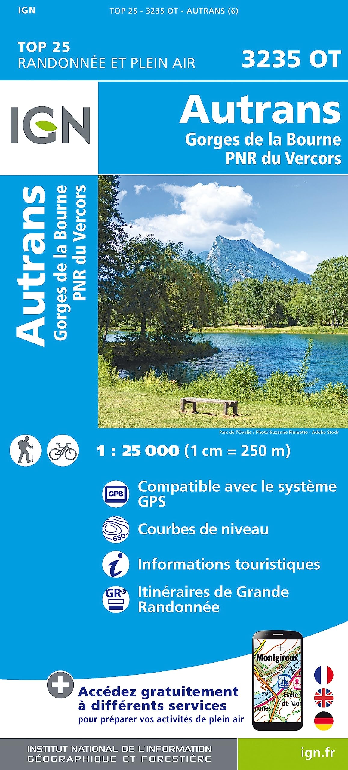 Autrans 1:25 000 Leisure, Home & Garden
