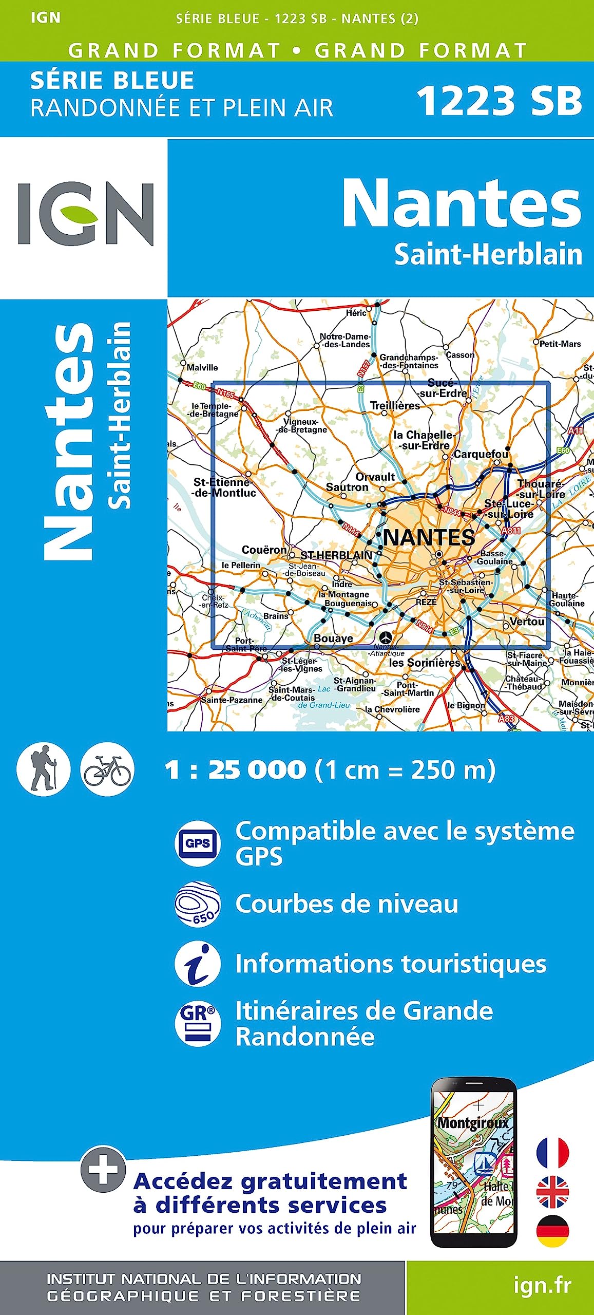 1223SB Nantes St.Herblai (Série Bleue, Band 1223) Leisure, Home & Garden