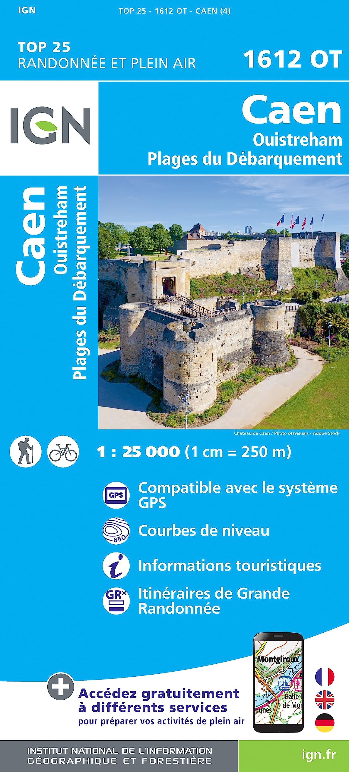 1612OT Caen Ouistreham (TOP 25) Leisure, Home & Garden