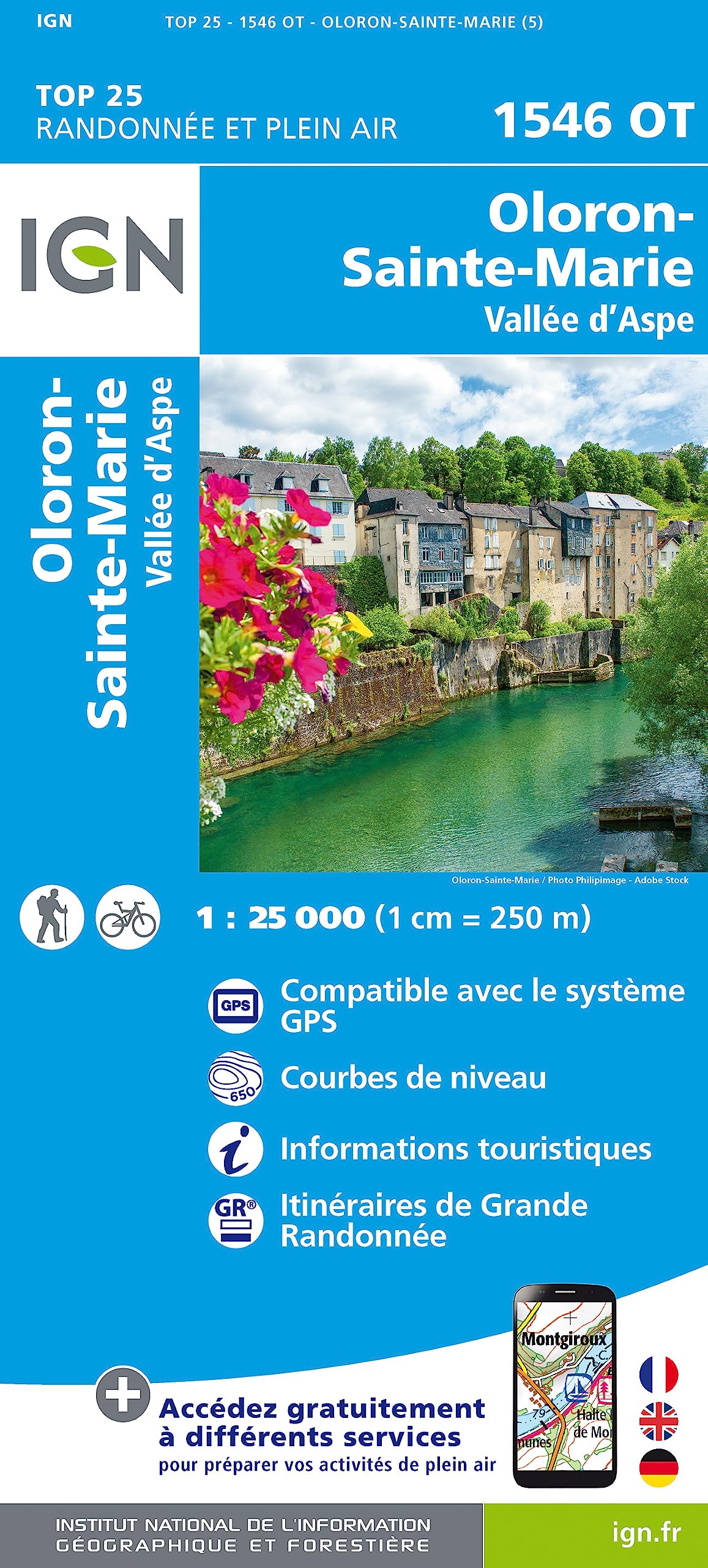 Oloron-Ste-Marie / Vallée d'Aspe (1546OT) book