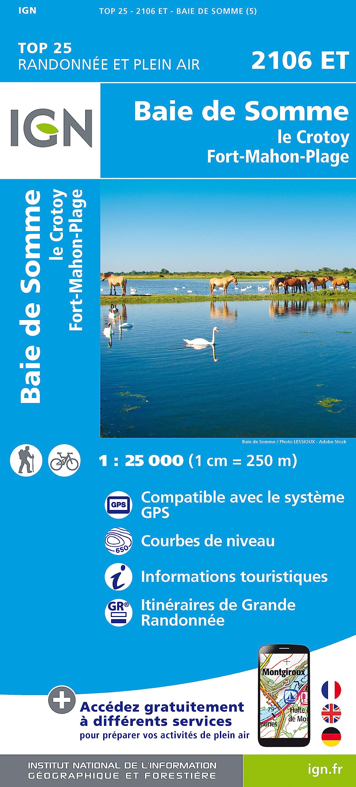 Baie de Somme - Foret de Crecy - Le Crotoy 1:25 000 Leisure, Home & Garden
