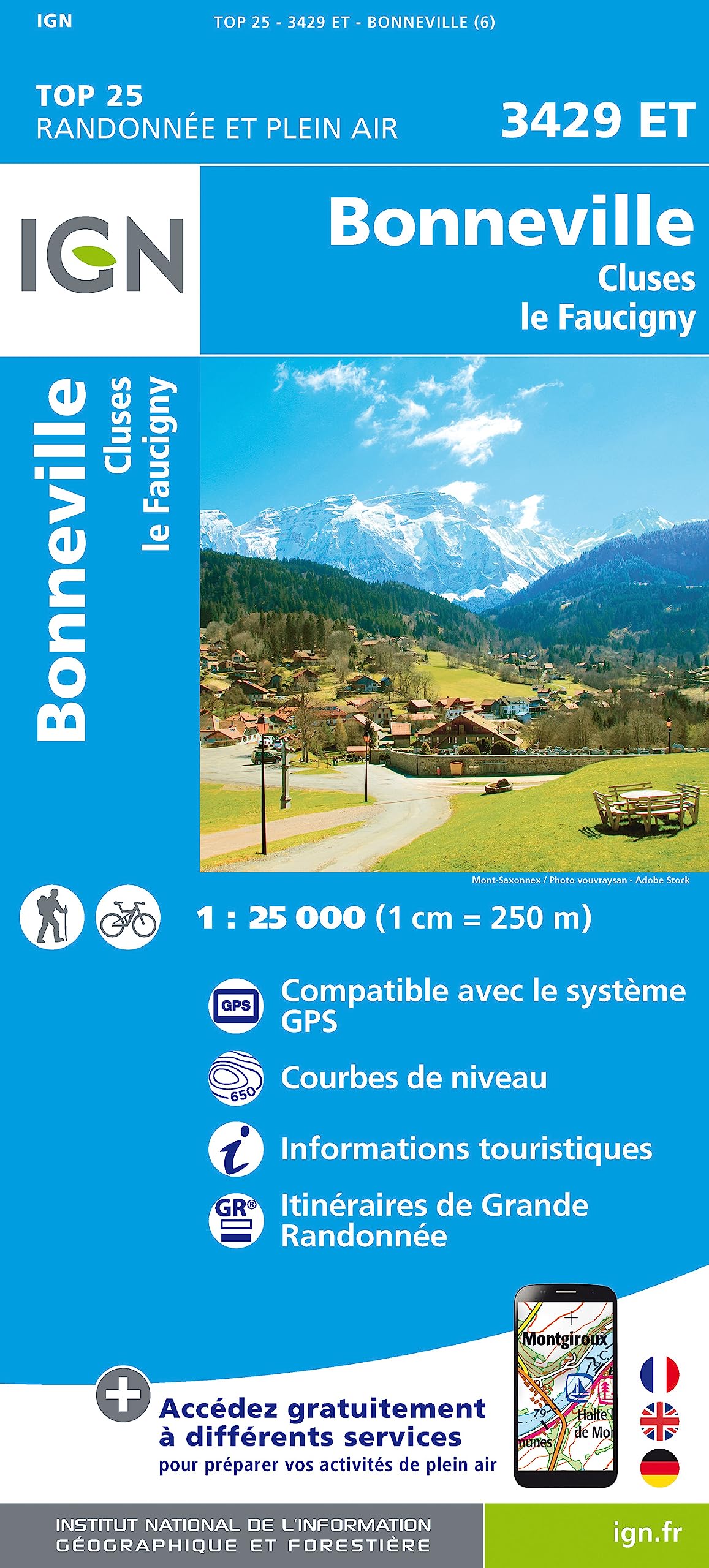 Bonneville / Cluses / Le Faucigny (3429ET) book