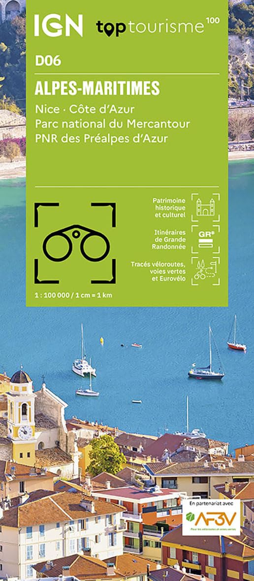 6 Alpes Maritimes: 1:100000 (TOP 100) Leisure, Home & Garden