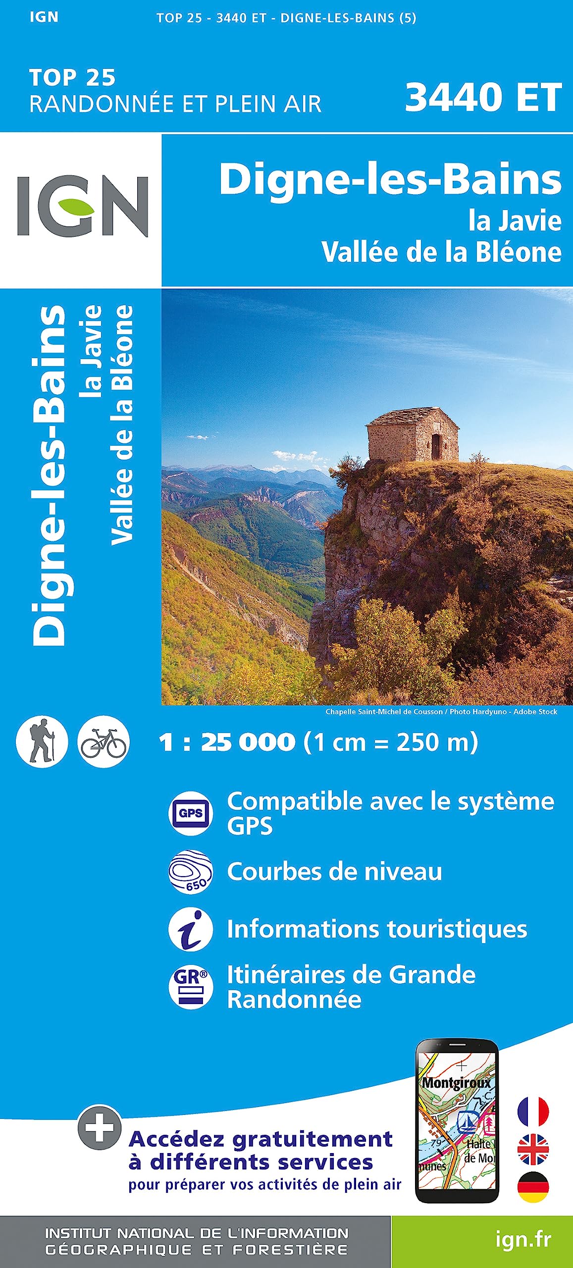3440ET Digne les Bains la Javie Vallée de Bleone book