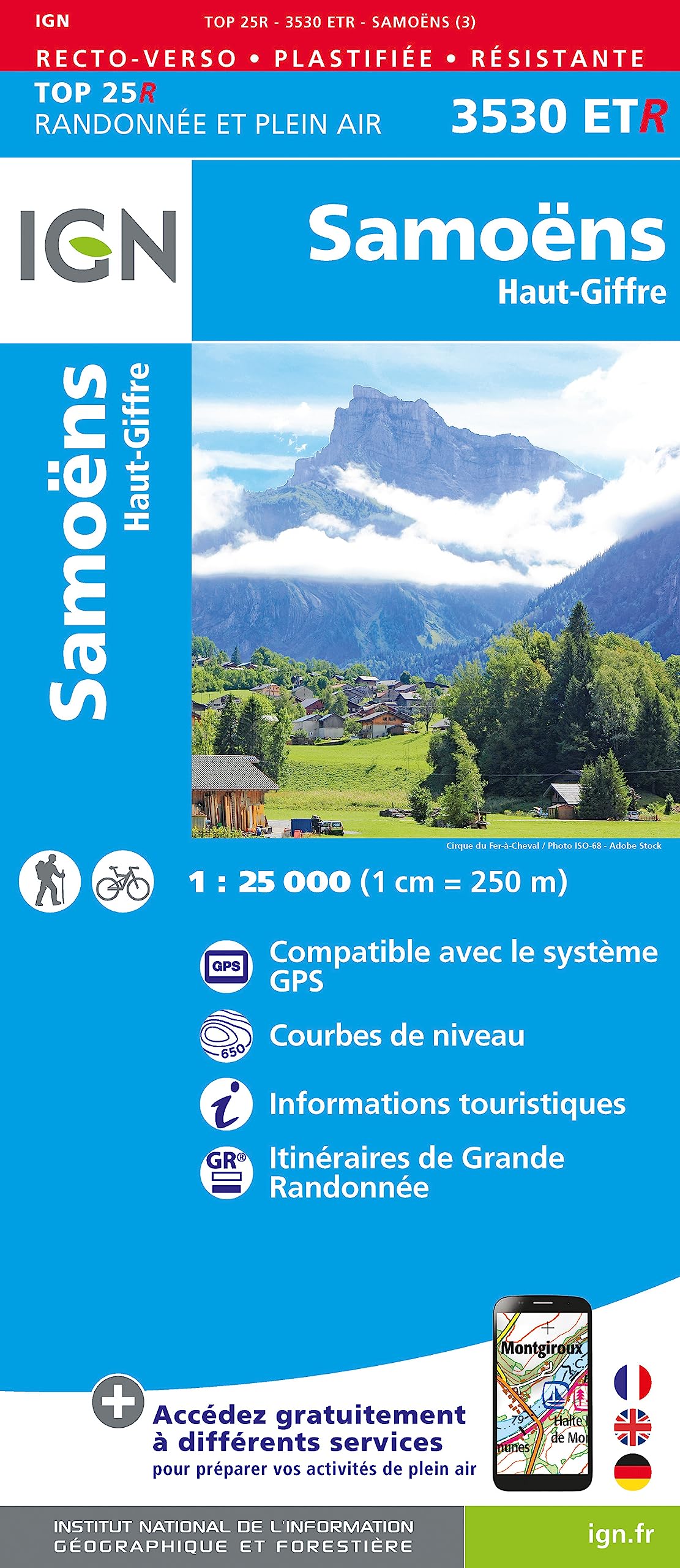Samoëns / Haut-Giffre (3530ETR) (TOP 25R) Geology & Geography