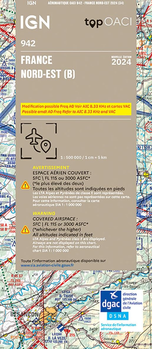 OACI France 2024 North-East Professional & Reference Books
