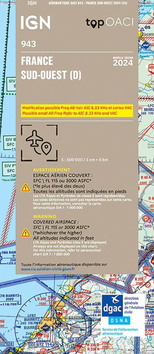 OACI France 2024 South-West Geology & Geography
