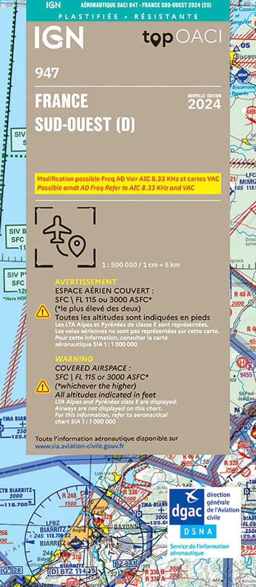 947 - FRANCE SUD OUEST 2024 PLASTIFIEE book