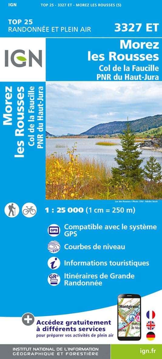 3327ET MOREZ LES ROUSSES COL DE LA FAUCILLE book