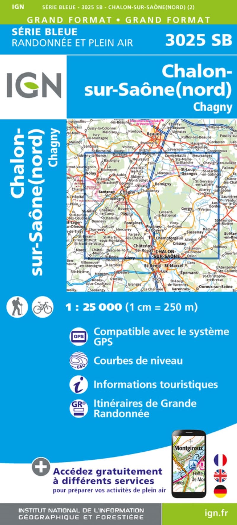 3025SB CHALON SUR SAONE NORD CHAGNY book