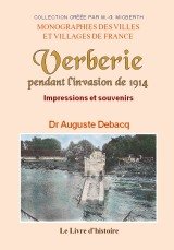 Verberie pendant l'invasion de 1914 - impressions et souvenirs book