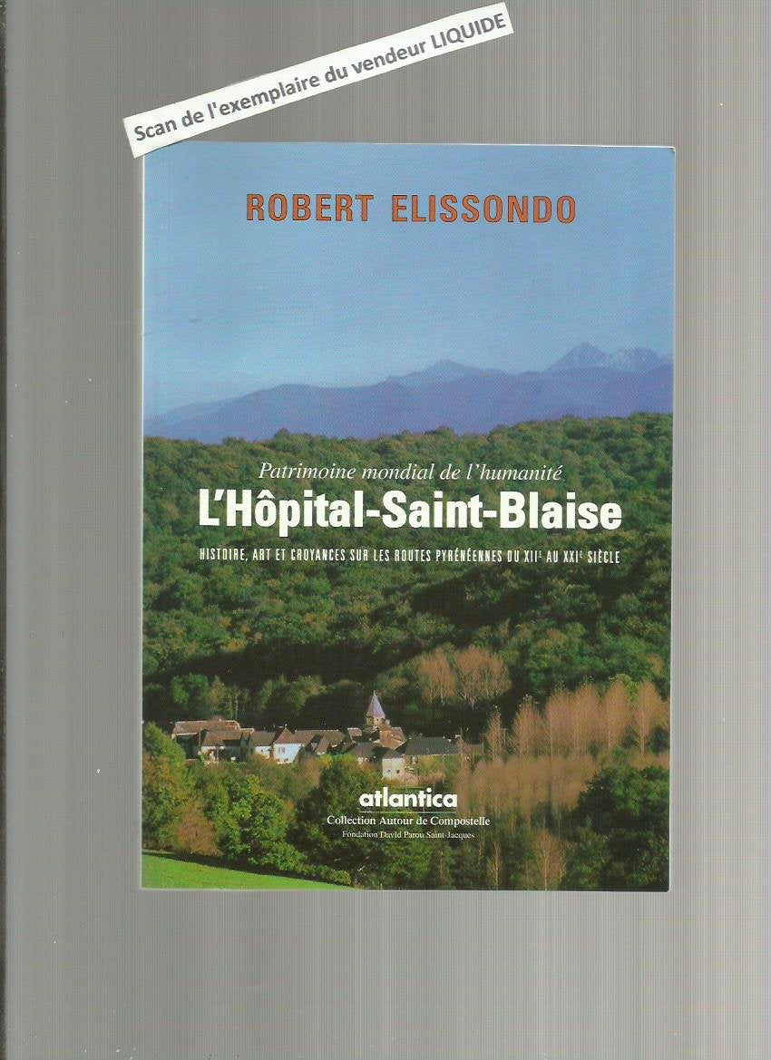 L'Hopital-Saint-Blaise: Histoire, art et croyances sur les routes pyrénéennes du XIIe au XXIe siècle book